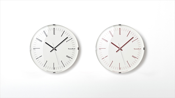 Draw wall clock Designed by Kazuya Koike / Lemnos Inc.