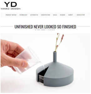 Unfinished vase by Kazuya Koike on YANKO DESIGN