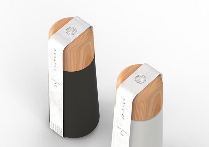 YOSHINO Sake cup and bottle