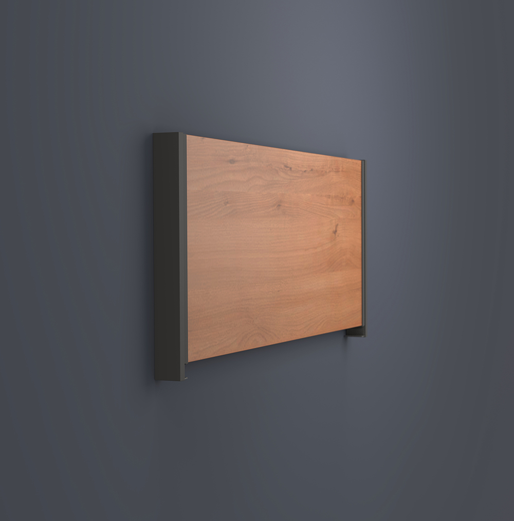 たたむと厚さ3cmになる棚受け　TANNER FLATTA デザイン事例 / Doogdesign. Inc.