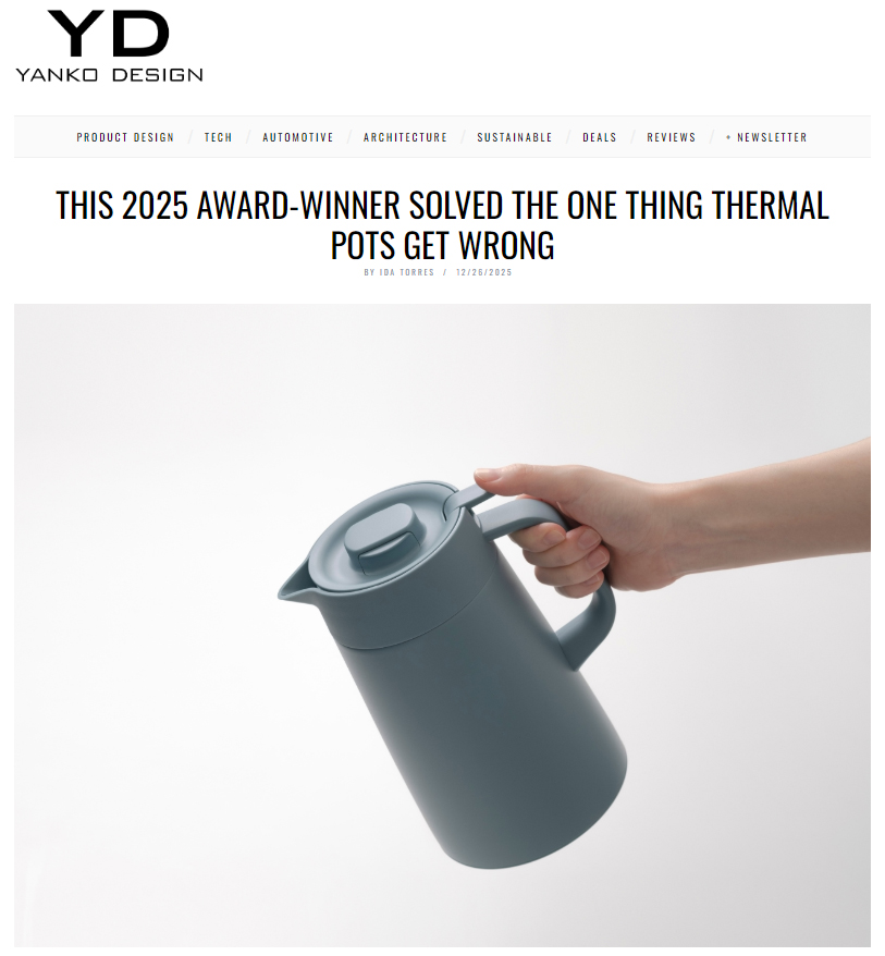 タイガー魔法瓶 PWR YANKO DESIGNに掲載 - Doogdesign. Inc.